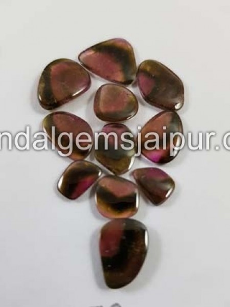 Watermelon Tourmaline Smooth Slices